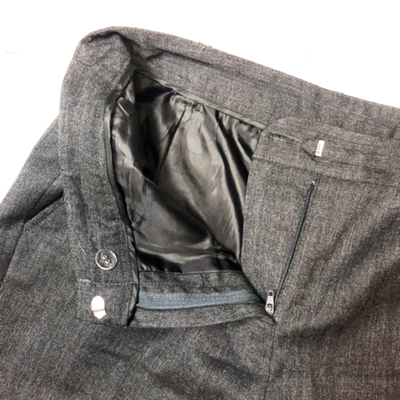 Harve Benard Wool Cropped Cuffed Bottom Trousers - Picture 7 of 14